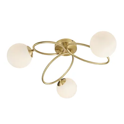 Plafoniera Ellipse 3lt semi flush