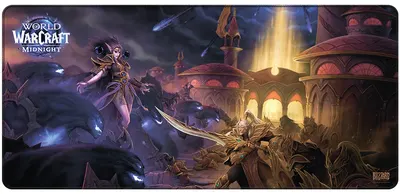 Mousepad Blizzard Games: World Of Warcraft - Midnight Xalatath (Key Art)