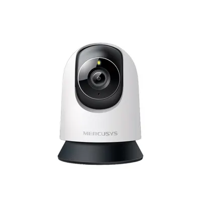 Camera supraveghere IP Dome WiFi PT Mercusys MC210, 3 MP, 4 mm, IR 12 m, 2.4 GHz, auto-tracking, microfon si difuzor, detectie miscare, detectie planset, slot card