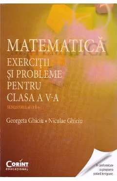 Matematica - Clasa 5. Semestrul 2 - Exercitii si probleme