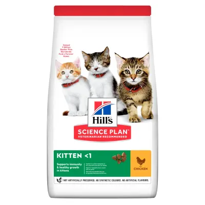 Hrana uscata pentru pisici Hill s SP Kitten cu pui 1,5 kg