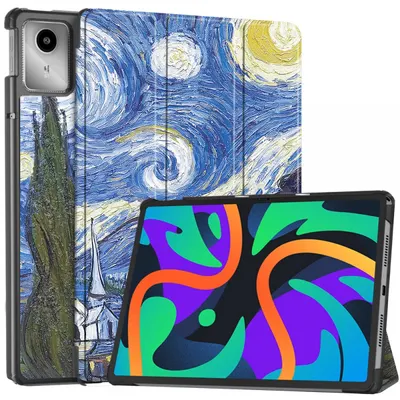 Husa pentru Lenovo Tab M11, Techsuit, FoldPro Starry Night, Multicolor