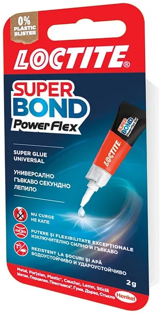 Lipici instant Loctite Super Bond Gel 2 g
