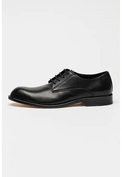Pantofi derby din piele Tayil - Negru