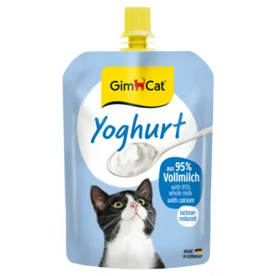 GIMCAT Iaurt, plic recompense pisici, (topping), 150g