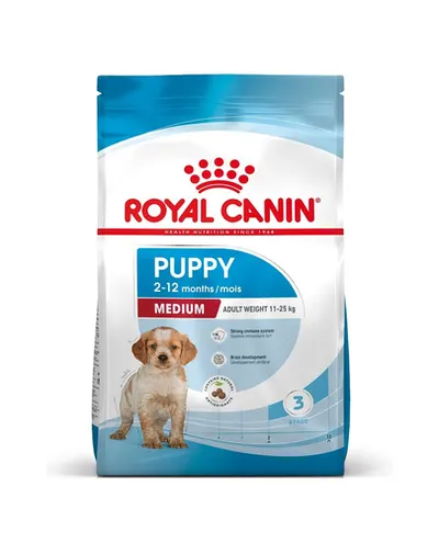 Royal Canin Medium Puppy hrana uscata pentru catei de talie medie, intre 2-12 luni 4 kg