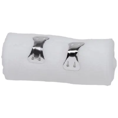 Set 6 x Fasa Elastica Pansament, Prima, cu Cleme, 15 cm x5M