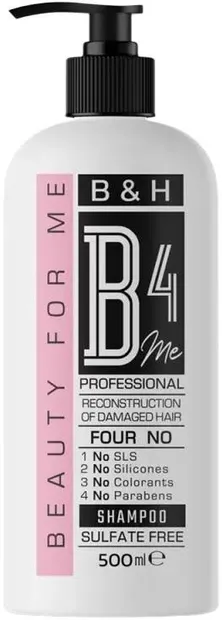 B4Me Reconstruction of Damaged Hair Șampon fără sulfați pentru păr deteriorat, 500 ml