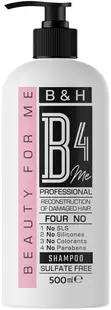 B4Me Reconstruction of Damaged Hair Șampon fără sulfați pentru păr deteriorat, 500 ml