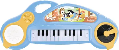 Pian electronic pentru copii Lexibook - Bluey, cu lumini și sunete