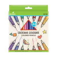 Creioane color hexagonale 24 buc/set, ECADA