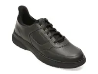Pantofi sport CLARKS negri, MULLAN EASY, din piele naturala