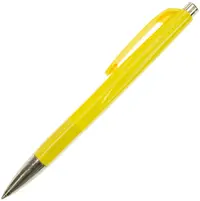 Pix automat Caran d'Ache 888 Infinite Yellow – Albastru, 0.7 mm