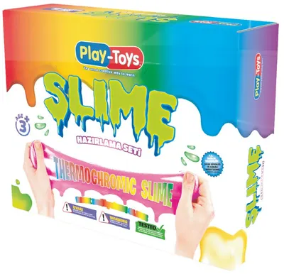 Set creativ Play-Toys - Fă-ți propriul slime, Thermochromic