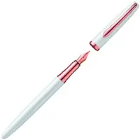 Stilou Pelikan Jazz - Noble Elegance, alb sidefat, in cutie