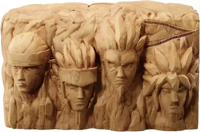 Pușculiță Banpresto Animation: Naruto Shippuden - Hokage Rock, 18 cm