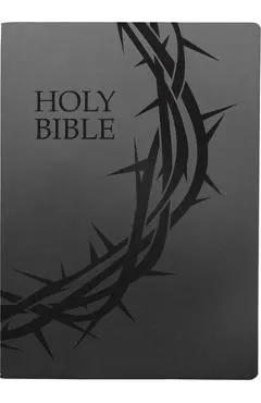 KJV Holy Bible, Crown of Thorns Design, Large Print, Black Ultrasoft: (Red Letter, 1611 Version)
