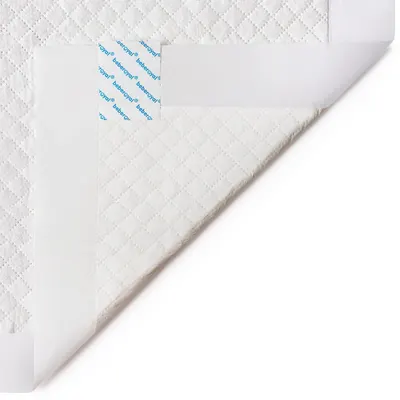 Set 20 aleze Beberoyal Premium 60x60 cm, impermeabile, absorbtie 1500 ml, fixare autoadeziva, 6 straturi