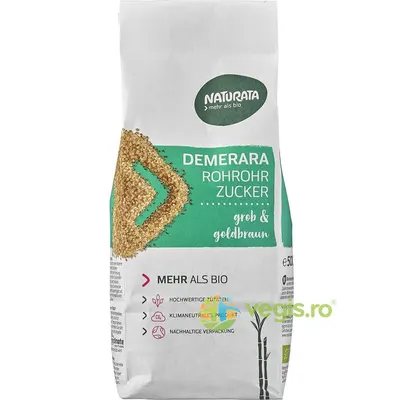 Zahar Brut din Trestie Demerara Ecologic/Bio 500g