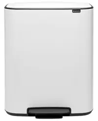 Coș de gunoi Brabantia - Bo Pedal, 60 l, White