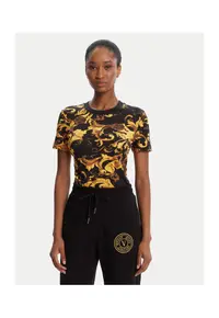 Tricou dama - Negru/Auriu
