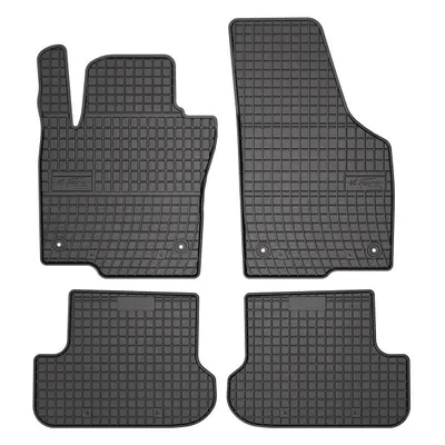 Set covorase cauciuc 4 piese BASIC, fata spate negru, potrivit VW BEETLE 04.11-07.19