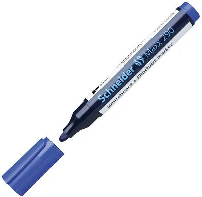 Marker pentru tablă albă Schneider Maxx 290 - 3 mm, albastru