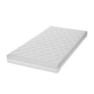 Saltea pentru patut Lorelli Havana Grey Sky 120x60x10 cm, cocos si spuma elastica