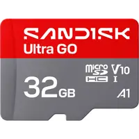 Card Memorie microSDHC SanDisk Ultra GO Android A1, 32Gb, Clasa 10 / UHS-1 U1 SDSQUGN-032G-GN6MN