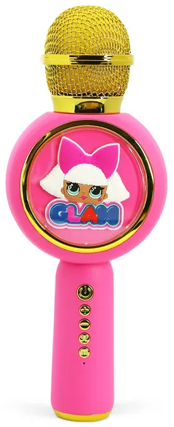 Microfon OTL Technologies - L.O.L Surprise! Glam, roz/auriu