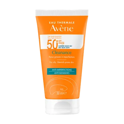 Crema cu protectie solara SPF50+ Triasorb Cleanance, Avene | 50 ml