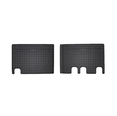 Set covorase auto din cauciuc Citroen Jumpy 3 2016- prezent, randul 2, presuri FROGUM, Negru