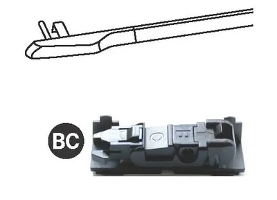Lamela stergator fata (1 buc) Force 730mm potrivit BMW I3 (I01), I8 (I12), I8 (I15); FORD TOURNEO CUSTOM V362; OPEL ZAFIRA C; PEUGEOT 3008 I, 5008, 5008 I; RENAULT ESPACE V, GRAND SCENIC IV 06.09