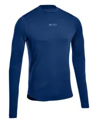 Bluza cu maneca lunga - cold weather merino shirt long sleeve - blue