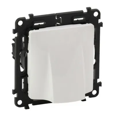 Iesire cablu fara borne Valena Life - cu placa - alb
