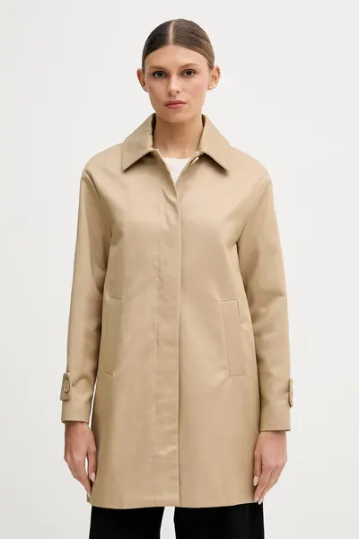 United Colors of Benetton palton pentru femei, cu bumbac