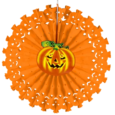 Decor halloween dovleac hartie