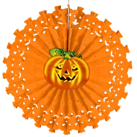 Decor halloween dovleac hartie