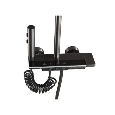 Set pentru duș multifuncțional cu termostat si afișaj electronic