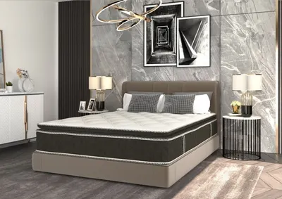Saltea cu arcuri si memorie Somnexpert top confort 90x200x30 cu topper integrat