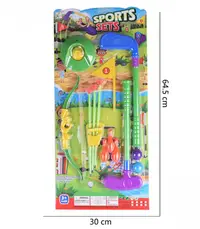 Set de golf si set cu arc si sageti pentru copii