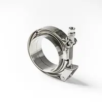 Colier evacuare tip V-Band cu flanse incluse 76 mm 3 inch inox prindere rapida Cod: TY-VB76