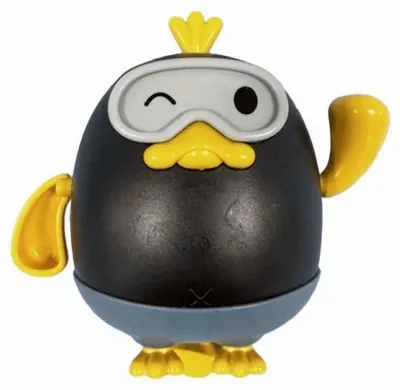 Jucărie de baie Raya Toys – Pui plutitor, negru