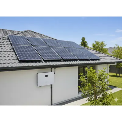 Pachet fotovoltaic 5Kw monofazat - 10x495W + invertor hibrid monofazat 5kW