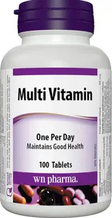 Multivitamin, 100 tablete, Webber Naturals