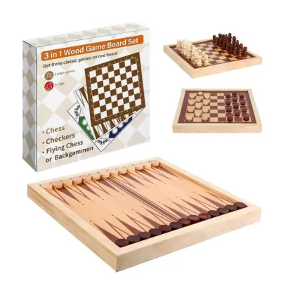 Mini set de calatorie - Sah Dame Table