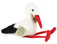 Jucărie de plus Rappa Eco Friends - O barză, 15 cm