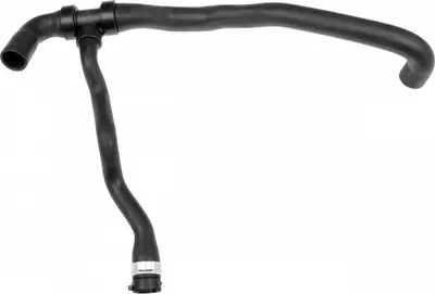 Furtun radiator inferior (30mm 30mm) potrivit RENAULT TWINGO II, WIND 1.5D 1.6 03.07