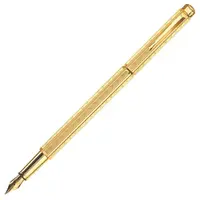 Stilou Caran d'Ache Ecridor - Chevron, Gold F
