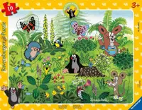 Puzzle pentru copii Ravensburger din 10 piese - Jocuri distractive în grădină